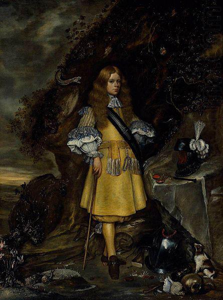 Memorial Portrait of Moses ter Borch (1645-1667)., Gerard ter Borch the Younger